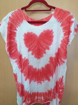 Tie Dye Top - red